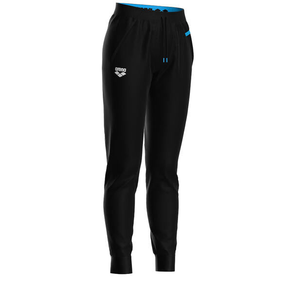 W Team Pant Solid Black
