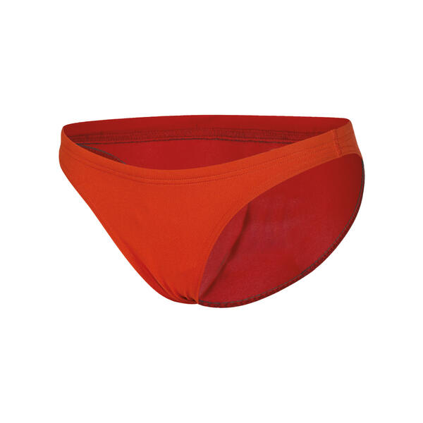 W Team Swim Bottom Solid Red-White