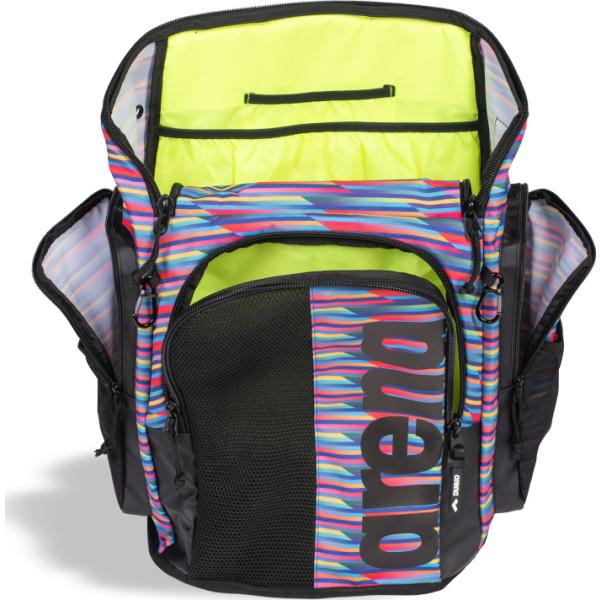 Spiky III Backpack 45 Allover Racing Stripes