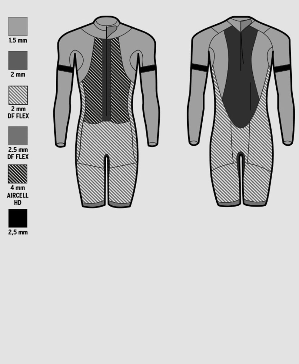 HEAD SwimRun myBOOST PRO AERO naisten märkäpuku