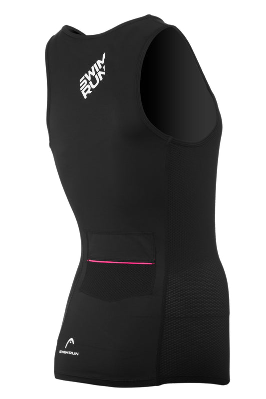 HEAD naisten SwimRun BAT TOP paita