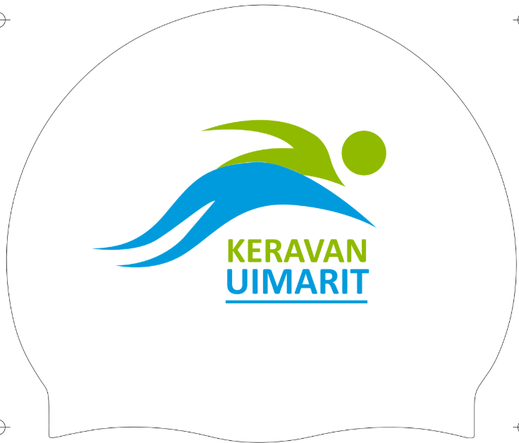 Keravan Uimarit / seuralakki valkoinen