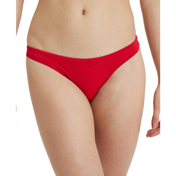 W Team Swim Bottom Solid Red-White