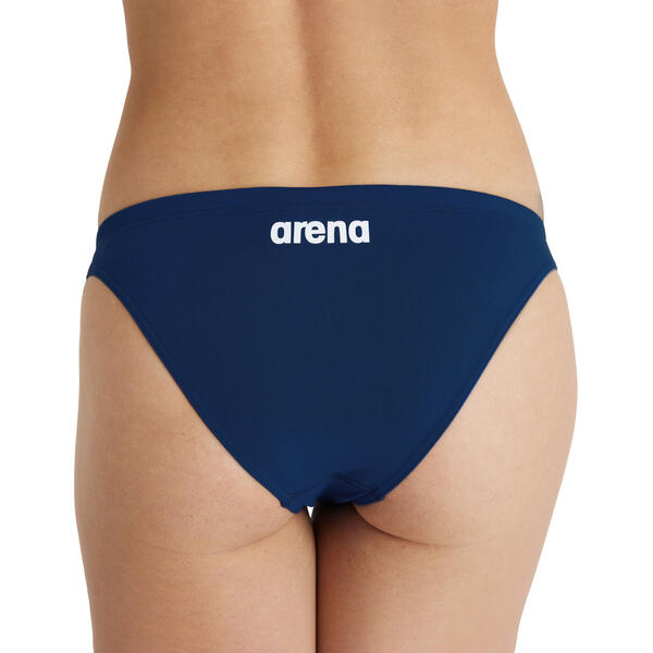 W Team Swim Bottom Solid Navy-White