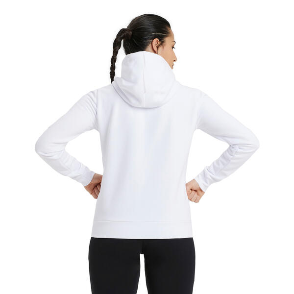 W Team Hooded Jacket Panel White