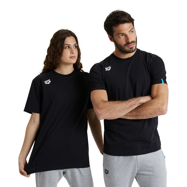 Team T-Shirt Cotton Black