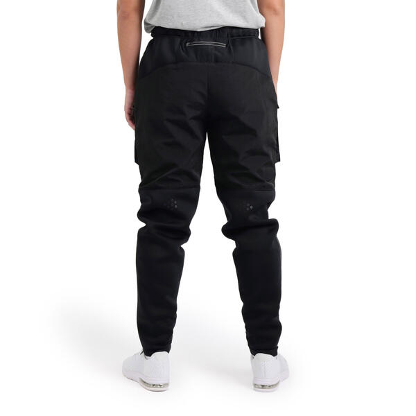 Team Half-Quilted Pant Black
