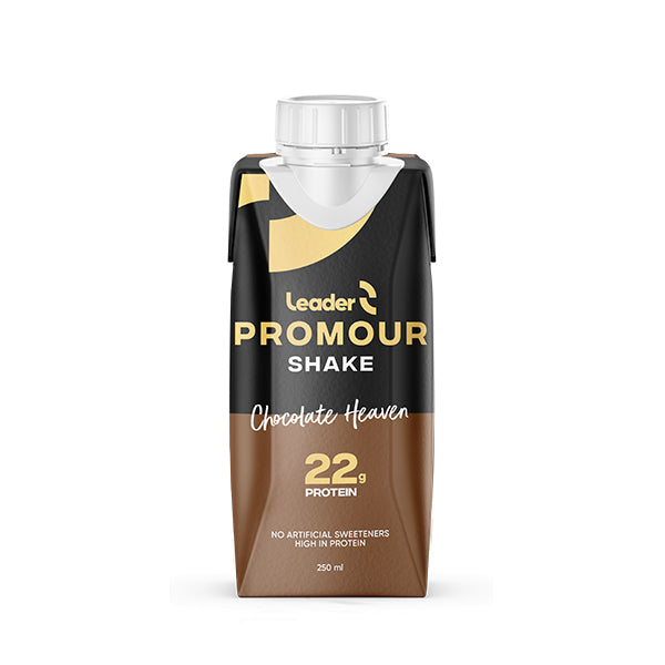 Leader Promour Protein Shake 6kpl erä 10€ – Chocolate Heaven 250ml