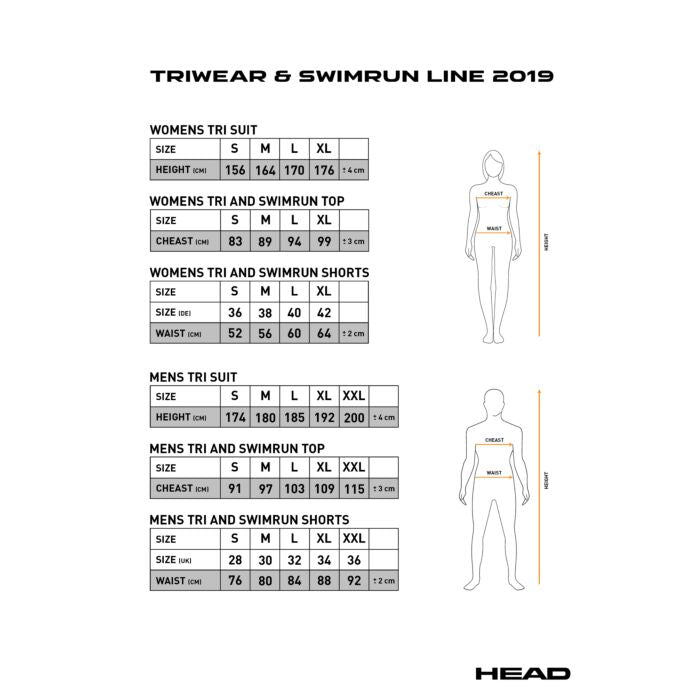 HEAD vetoketjullinen naisten Triathlontoppi
