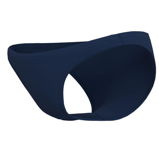 W Team Swim Bottom Solid Navy-White