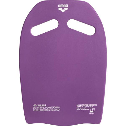 Printed Kickboard Plum -Artic_Lime