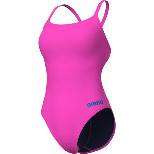 W Team Challenge Solid Shocking Pink-Blue River