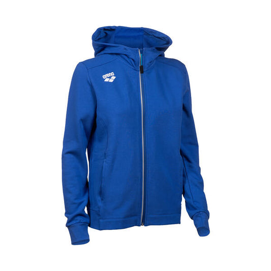 W Team Hooded Jacket Panel Royal