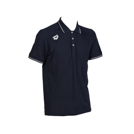 Team Poloshirt Solid Cotton Navy