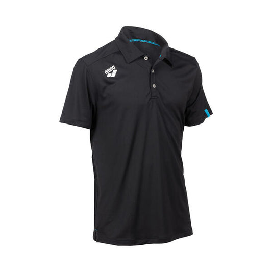 Team Poloshirt Solid BlacK
