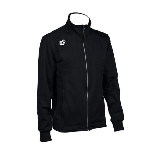 Team Jacket Panel Knitted Poly Black
