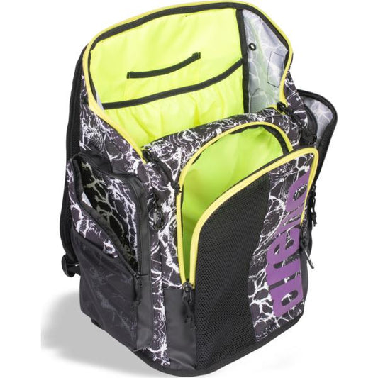 Spiky III Backpack 45 Allover  Black-White