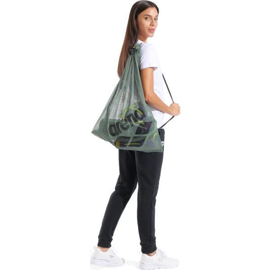 Arena One Go Varustepussi Mesh Bag Sage