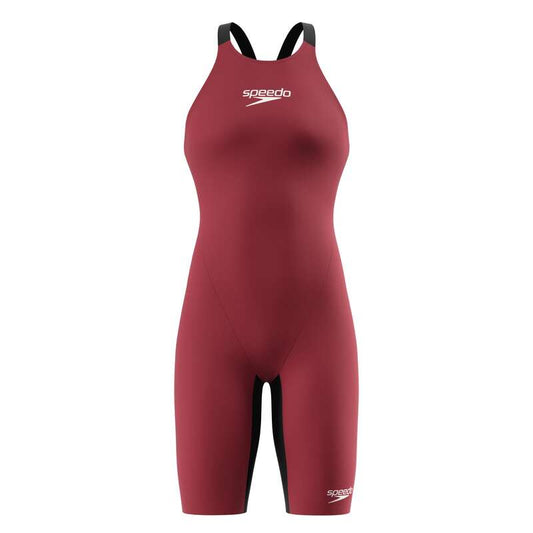 SPEEDO Fastskin LZR Pure Valor 2.0 Closedback Kneeskin, Regal Red / Black