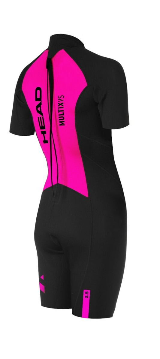 HEAD/ZOGGS MULTIX VS naisten lyhyt märkäpuku uimaopetukseen ja vesiurheiluun