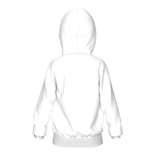 Jr Team Hooded Sweat Panel White