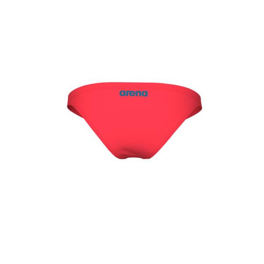 W Team Swim Bottom Solid Bright Coral