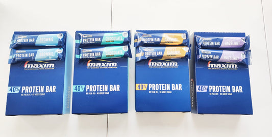 MAXIM 50gr proteiinipatukkalajitelma 5kpl setti 10€