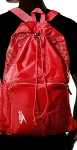 SPEEEDO Ventilator Deluxe Mesh Bag - Varustereppu - punainen