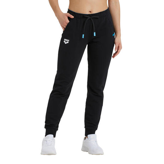 W Team Pant Solid Black