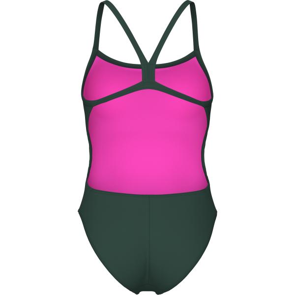 W Team Challenge Solid Dark Sage-Shocking Pink