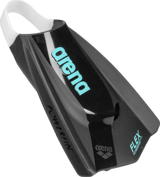 Powerfin Pro II Flex Black, musta joustavampi remmiräpylä