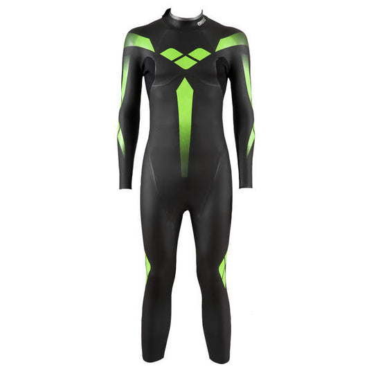 TriWetsuit musta S, 170-175cm