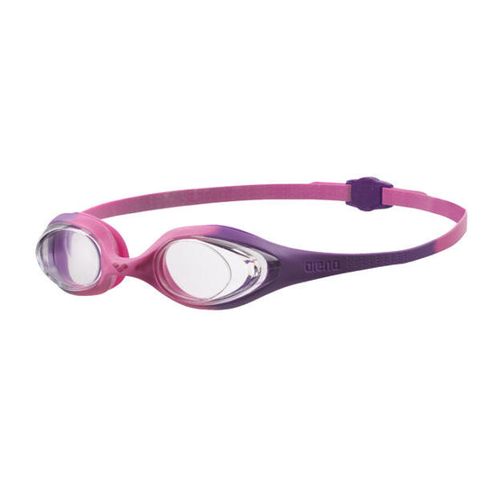 Spider Jr uimalasit Violet-Clear-Pink