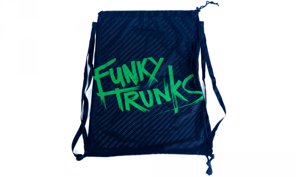 Still Black, Funky Trunks -Mesh Gear Bag